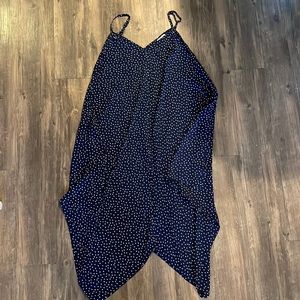 Tommy Bahama Sea Swell Scarf Dress Swim Cover-Up Mare Navy